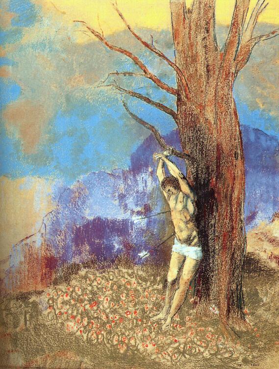 Odilon Redon Saint Sebastian china oil painting image